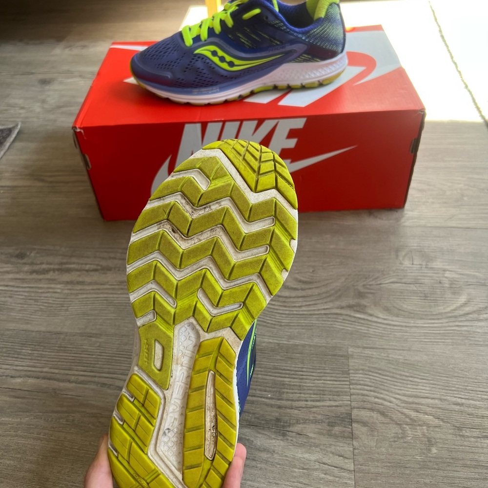 Saucony Ride 10 ‘Blue Citron Purple’ - Picture 8 of 8